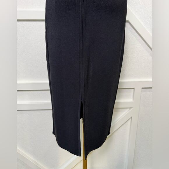 Alexander Wang Body-Con Knit Halter Dress in Black Size Medium - Picture 9 of 16